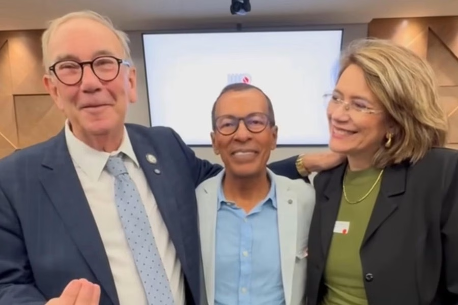 Em Salvador, Genival Deolino e Edileide Castro participam de encontro sobre educação com 18 maiores municípios da Bahia