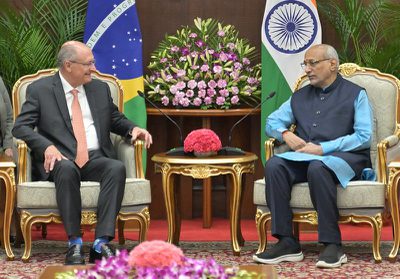 Empresários brasileiros e Alckmin projetam US$ 20 bi ao ano em negócios com a Índia