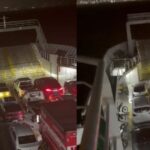 Ferry-boat é invadido por água durante travessia e assusta passageiros; marinha suspende operação