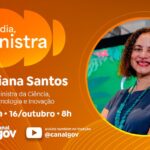 Luciana Santos participa do Bom Dia, Ministra nesta quinta (16) — Agência Gov