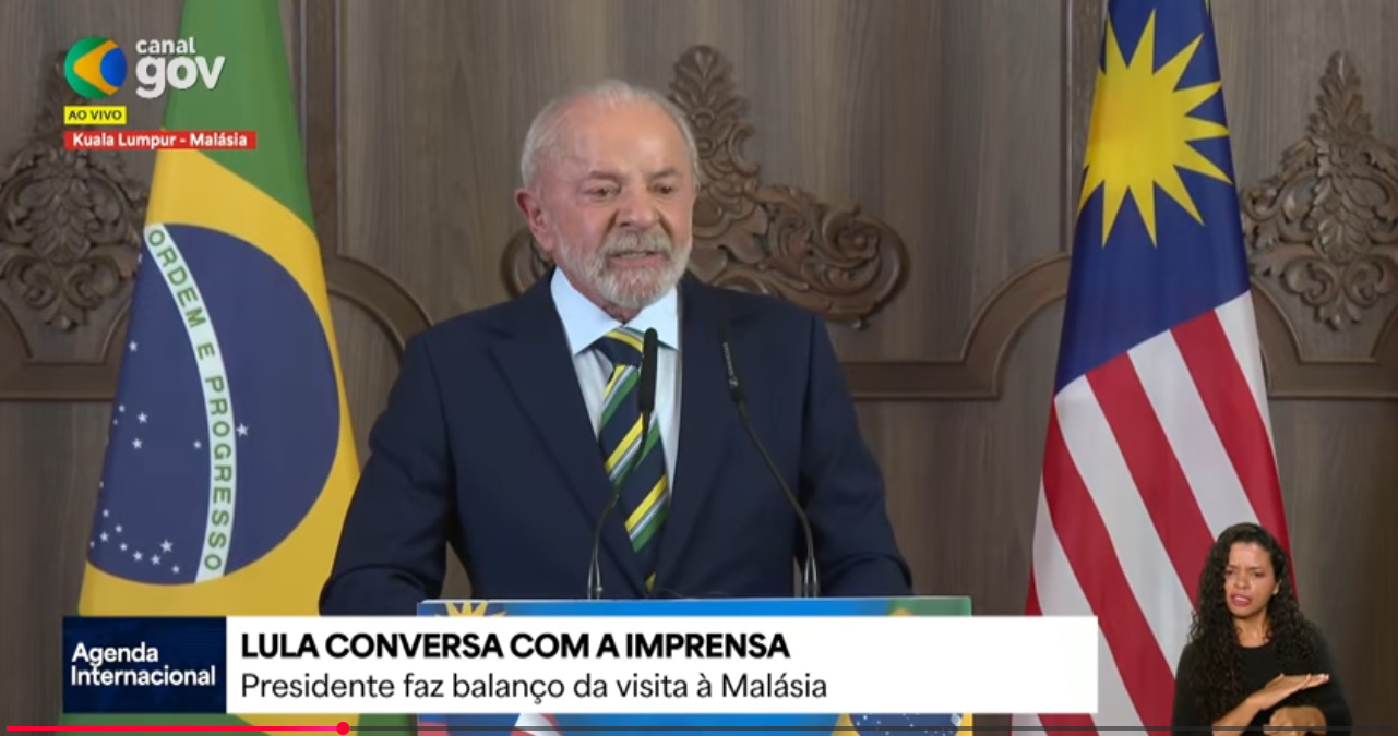 Lula diz estar convencido de que logo não haverá problema entre Brasil e Estados Unidos — Agência Gov