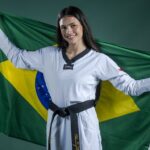Maria Clara Pacheco, do time Bolsa Atleta, é campeã mundial de taekwondo — Agência Gov