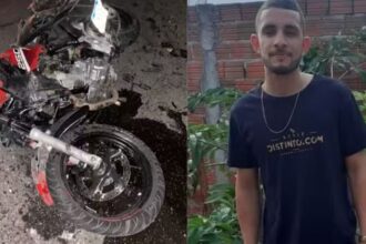 Motociclista morre em colisão com ônibus escolar no interior da Bahia