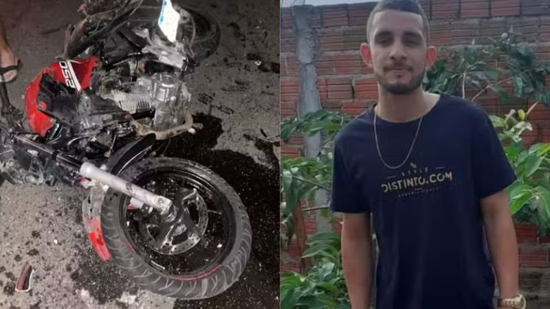 Motociclista morre em colisão com ônibus escolar no interior da Bahia