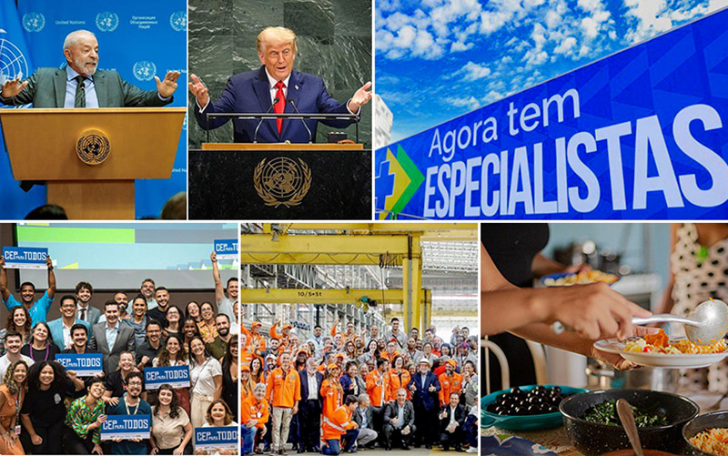 Novo passo na relação Brasil e EUA e avanços no combate à fome foram destaques da semana — Agência Gov