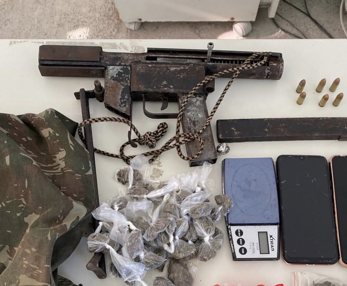 Operação conjunta apreende fuzil e termina com morte de suspeito na Ilha de Itaparica