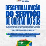 Prefeitura de Santo Antônio de Jesus capacitou Unidades de Saúde para realizarem emissões do Cartão SUS – Prefeitura de Santo Antônio de Jesus - BA