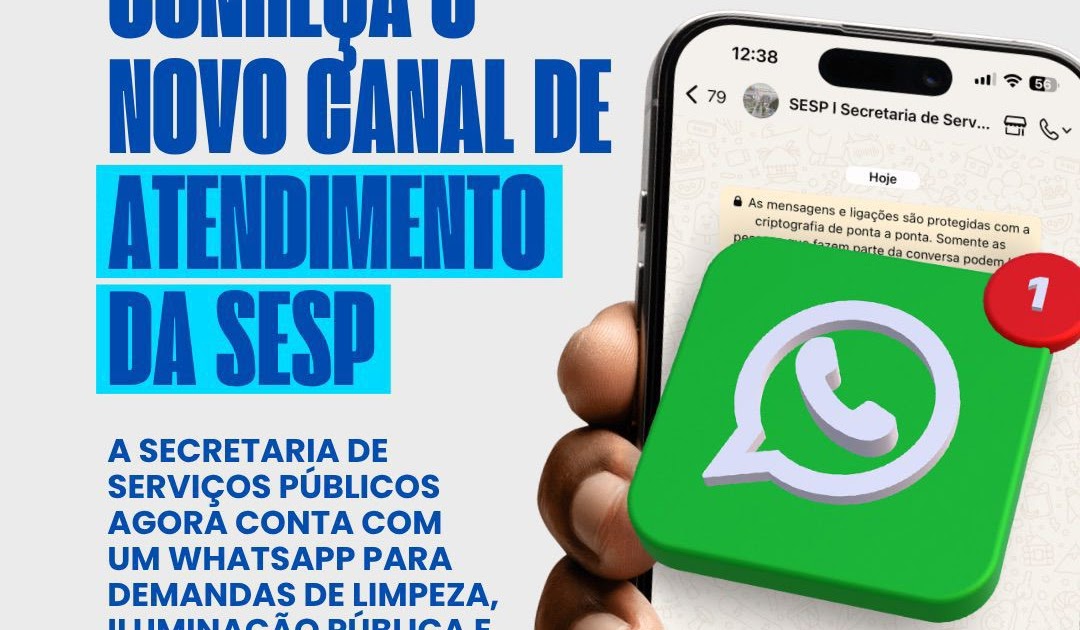 Prefeitura de Santo Antônio de Jesus lança novo canal de atendimento da Secretaria de Serviços Públicos (SESP)