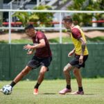 Preparação do Vitória para o clássico Ba-Vi, Sub-20 e feminino