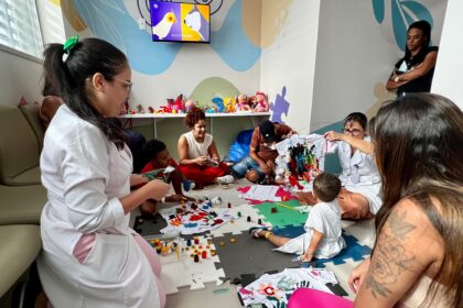 Programação especial leva arte e diversão a crianças internadas em hospital de Salvador