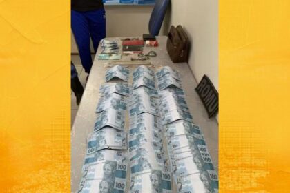 Quatro homens são presos com mais de R$ 4 mil em notas falsas em Luís Eduardo Magalhães
