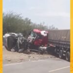 Acidente entre micro-ônibus e carreta interdita trecho da BR-116 entre Jaguaquara e Irajuba