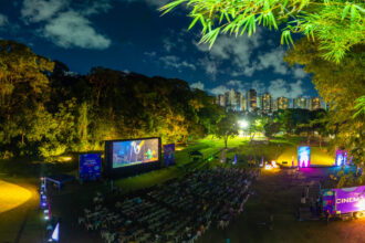 Cinema Inflável no Parque da Cidade