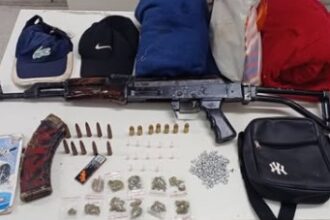 Confronto na Juerana, em Vera Cruz, termina com apreensão de fuzil e drogas