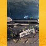 Motorista de São Felipe sofre grave acidente na BA-026, no trevo de Elísio Medrado