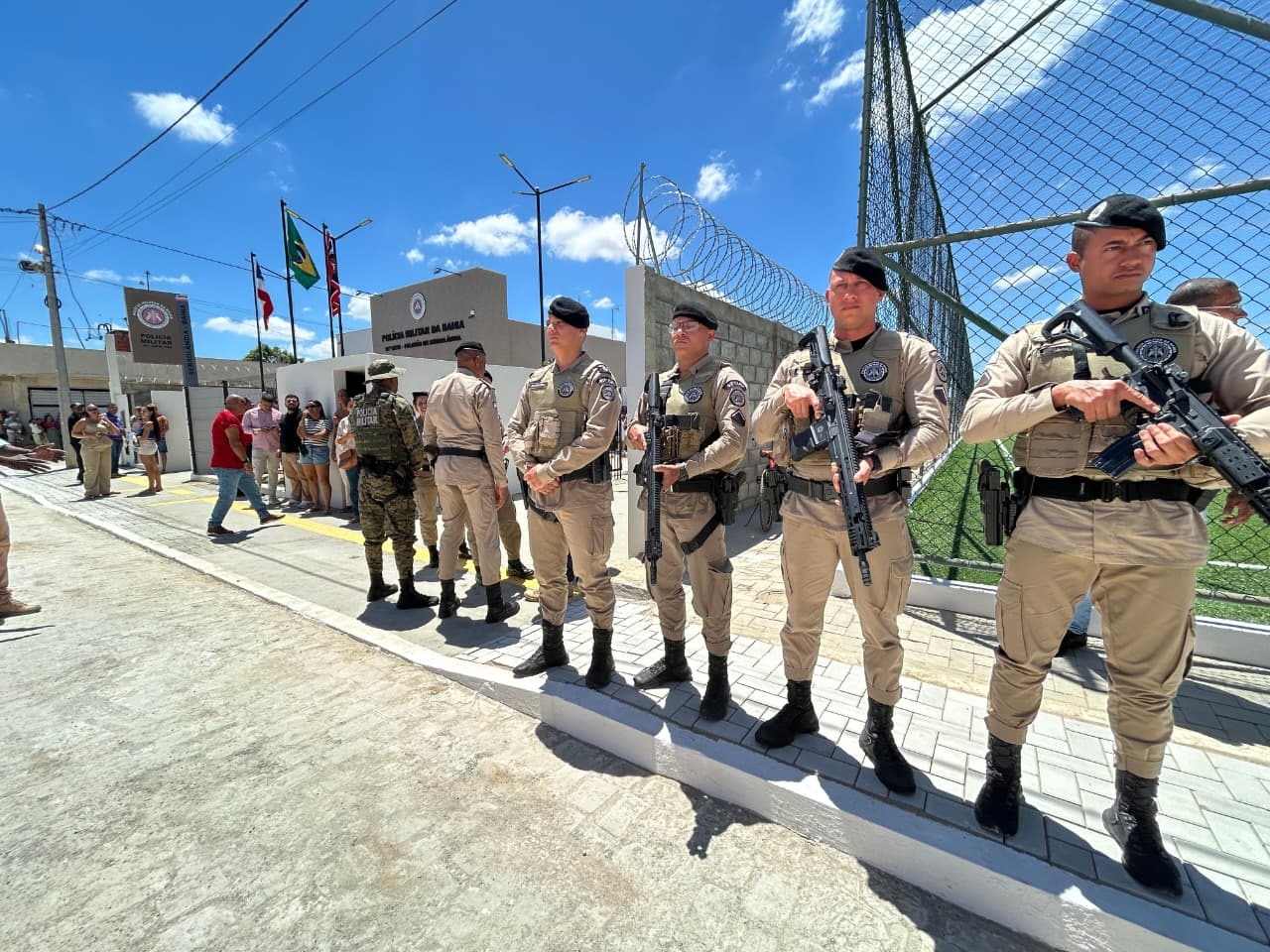 Novo Pelotão da PM de Serrolândia é inaugurado pelo Governo do Estado