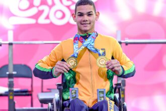 Parapan de jovens: Brasil conquista 12 medalhas em dia de recorde