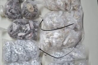 Suspeitos fugiram ao ver a polícia