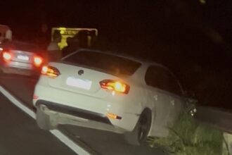 Acidente em pontes entre Cruz das Almas e Muritiba provoca lentidão no trânsito