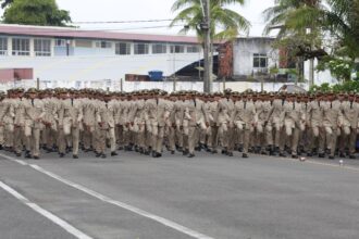 Bahia forma 1.865 novos soldados para reforçar a segurança pública