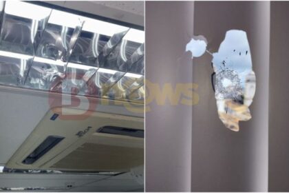 Bala perdida atinge sala de assessor no Fórum Ruy Barbosa, em Salvador