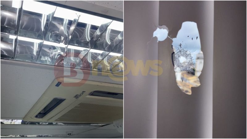 Bala perdida atinge sala de assessor no Fórum Ruy Barbosa, em Salvador