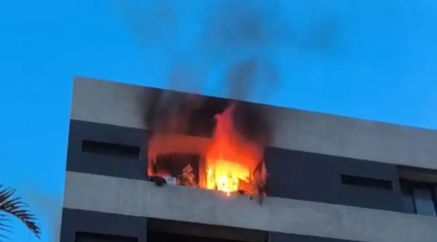 Incêndio atinge apartamento de luxo em Ondina