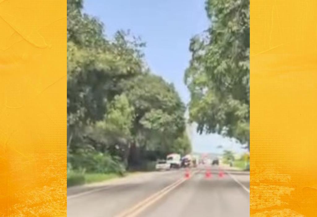 Itaparica: Motoqueiro fica ferido em acidente na BA-001, na Praia da Coroa