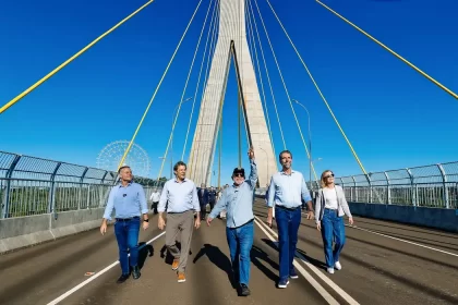 Lula inaugura Ponte da Integração entre Brasil e Paraguai