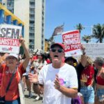 Protesto contra o PL da Dosimetria leva manifestantes às ruas em Salvador
