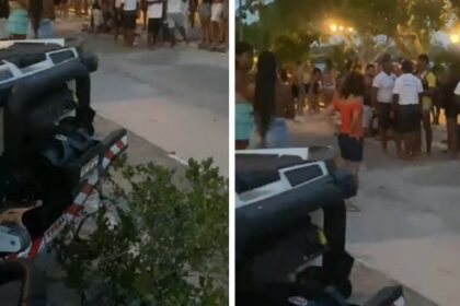 Acidente grave entre Jet skis em Barra do Jacuípe deixa ao menos dois feridos