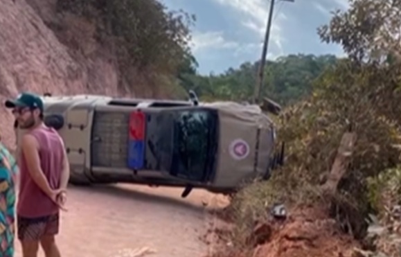 Acidente ocorreu durante patrulhamento de rotina