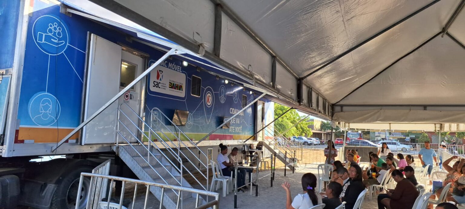 Alagoinhas e Feira de Santana recebem atendimento do SAC Móvel