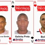 Baralho do Crime atualizado: confira os criminosos mais procurados da Bahia
