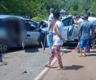 Colisão entre dois veículos ocorreu perto de Valença