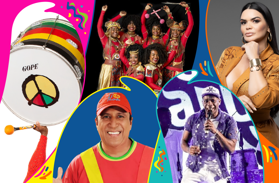Domingo é no Pelô: Olodum, Didá e Ganhadeiras comandam a grade de shows gratuitos