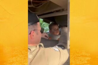 Menino de 4 anos é resgatado após ficar preso em carreta em Luís Eduardo Magalhães