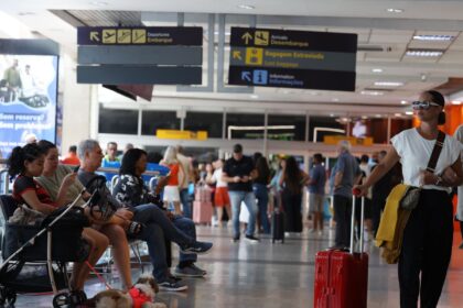 Número de passageiros em aeroportos teve aumento de 9,4% em 2025