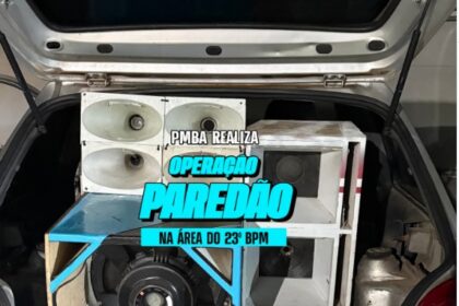 Operação Paredão em Vera Cruz resulta na prisão de condutor de festa clandestina