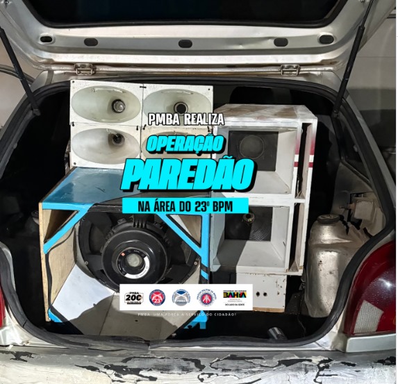 Operação Paredão em Vera Cruz resulta na prisão de condutor de festa clandestina