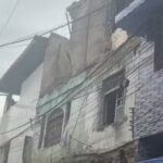 Parte de prédio desaba em bairro de Salvador e moradores ficam sem energia