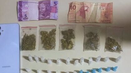 Quatro pessoas são detidas com drogas prontas para venda durante ação policial em Cruz das Almas
