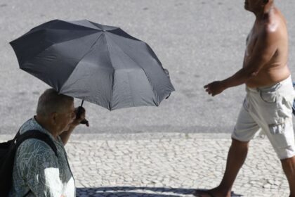 Rio de Janeiro pode chegar a 39ºC no domingo