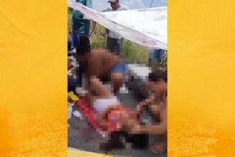 Acidente grave deixa jovem ferida na BR-101, em Dom Macedo Costa