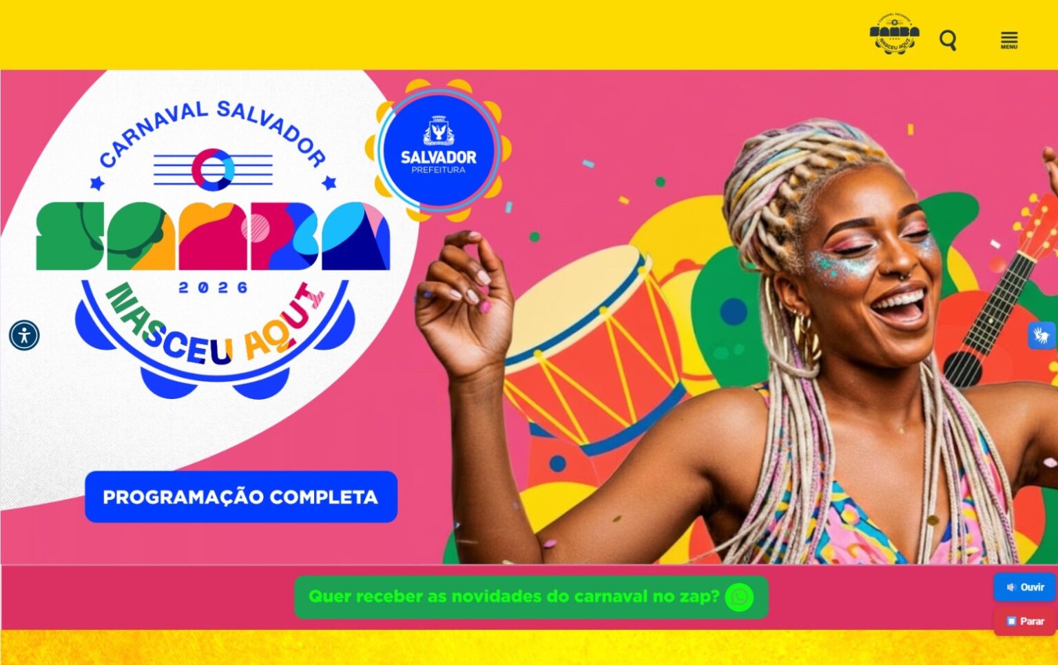 Carnaval de Salvador 2026 começa nesta quinta (12)