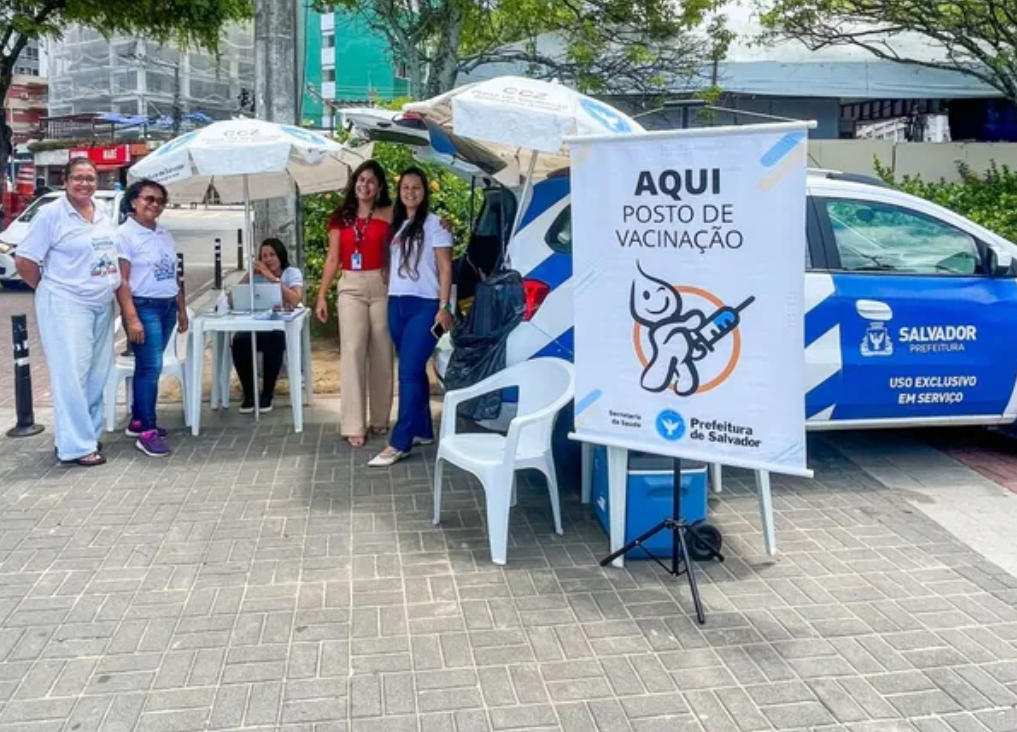Confira locais de vacinação itinerante pré-Carnaval em Salvador