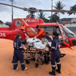 GOA realiza transporte aeromédico da Ilha de Itaparica para Salvador
