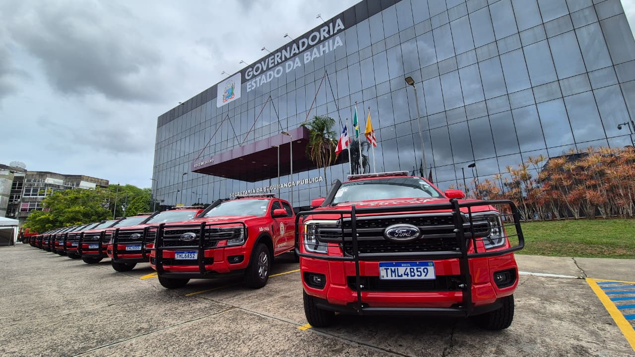 Governo da Bahia investe R$ 8,3 milhões em viaturas, fuzis e drones para as Forças da Segurança Pública