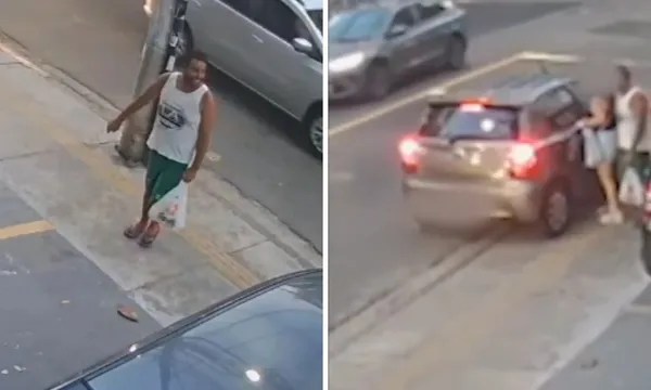 Homem é flagrado assediando jovem no bairro da Graça