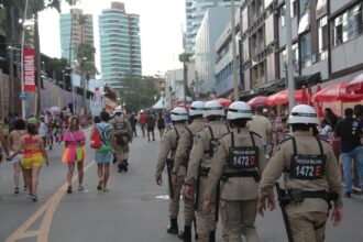 Nove foragidos da Justiça são presos no primeiro dia do Carnaval de Salvador